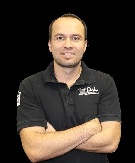 D&L Garage Doors certified technician